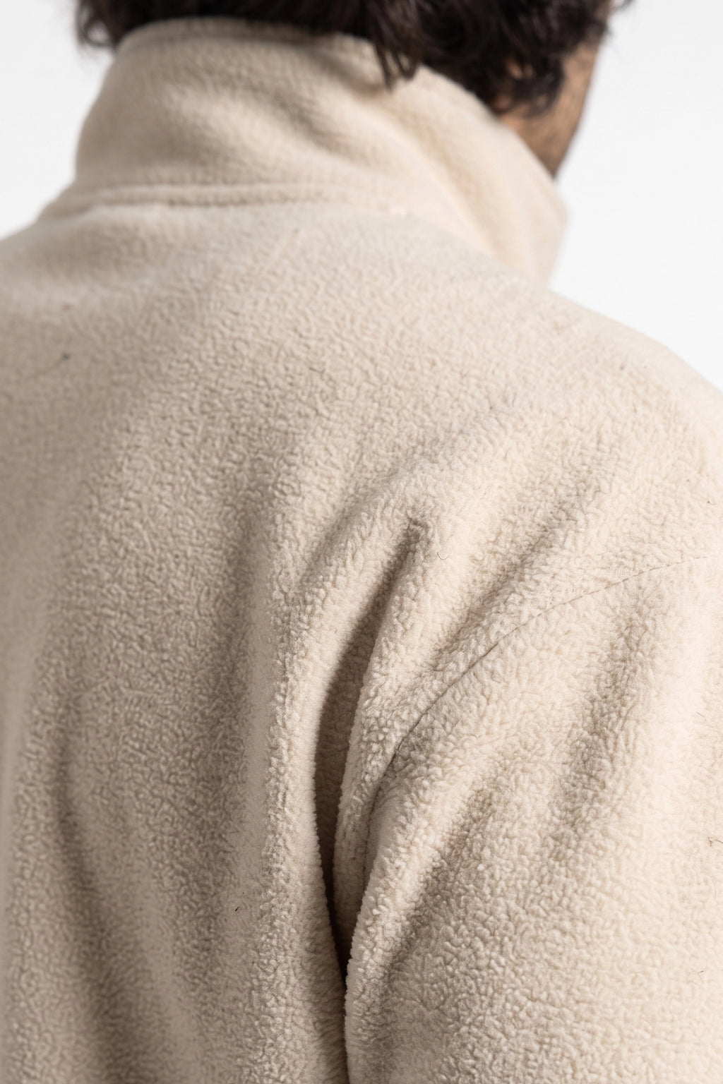 Men’s Winter Warm Fleece Cardigan Stand Collar Full Zip