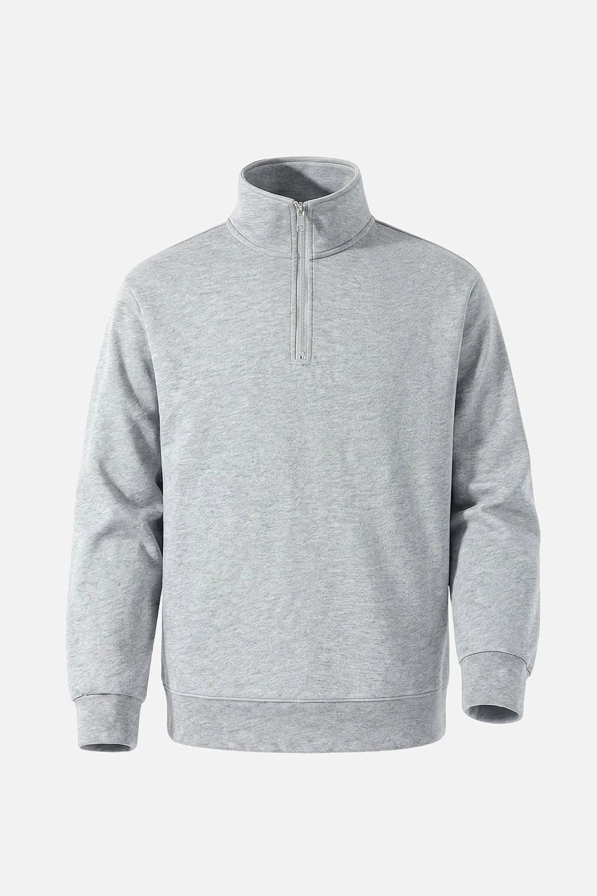 Men’s Winter Comfortable Quarter Zip Jumper High Collar