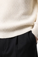 Men's Winter Warm Waffle Knit Polo Jumper Relaxed Fit