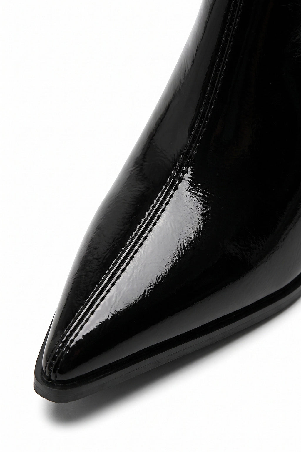 Women's Pointed Ankle Boots with Block Heel