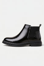 Men’s Easy On Leather Chelsea Boots Rounded Toe