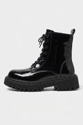 Women’s Winter Black Chunky Platform Ankle Boots