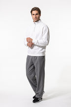 Men’s Winter Comfortable Quarter Zip Jumper High Collar