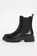 Women's Winter Grip Leather Chelsea Ankle Boots