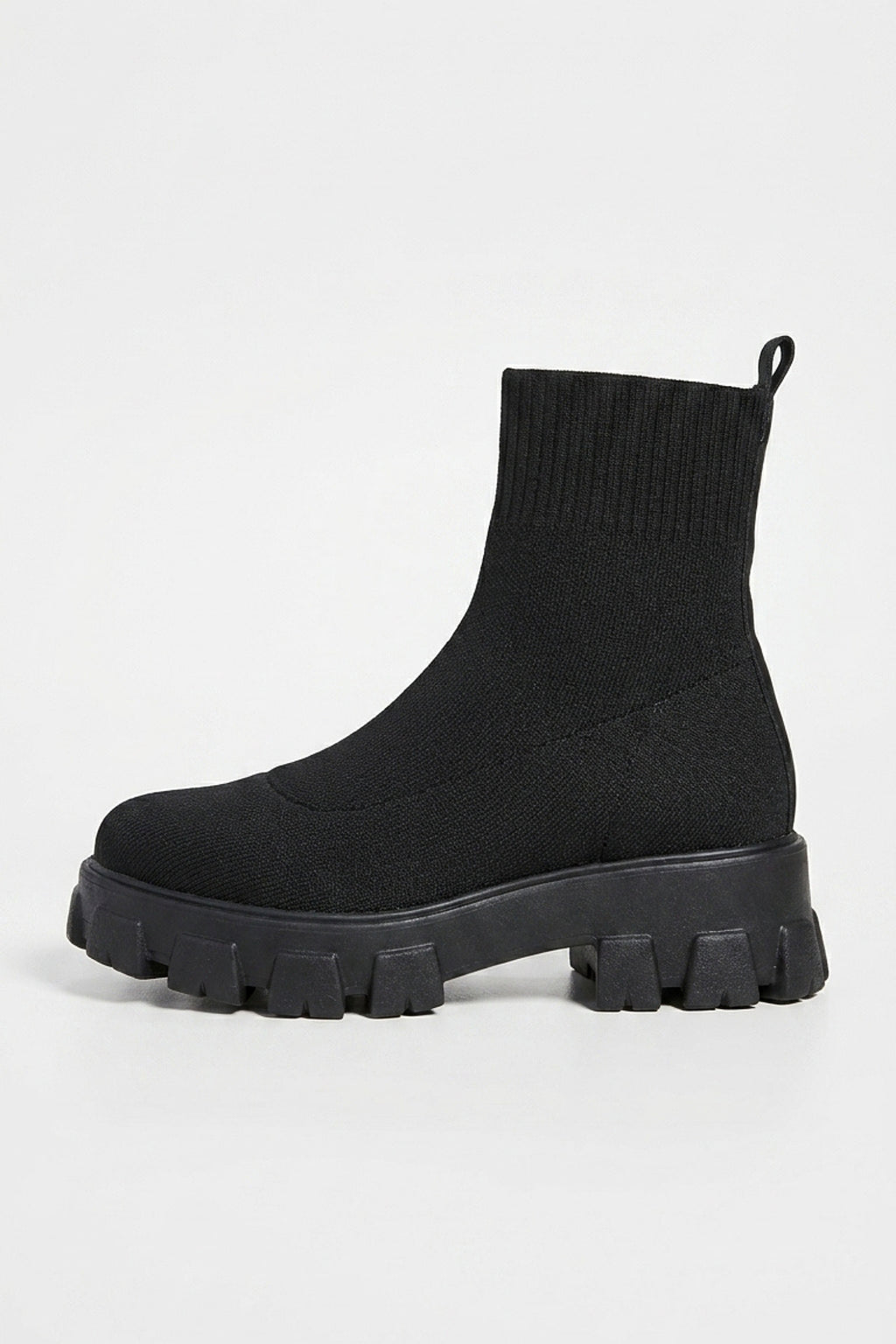 Women's Winter Easy Wear Sock Ankle Boots with Chunky Platform Sole