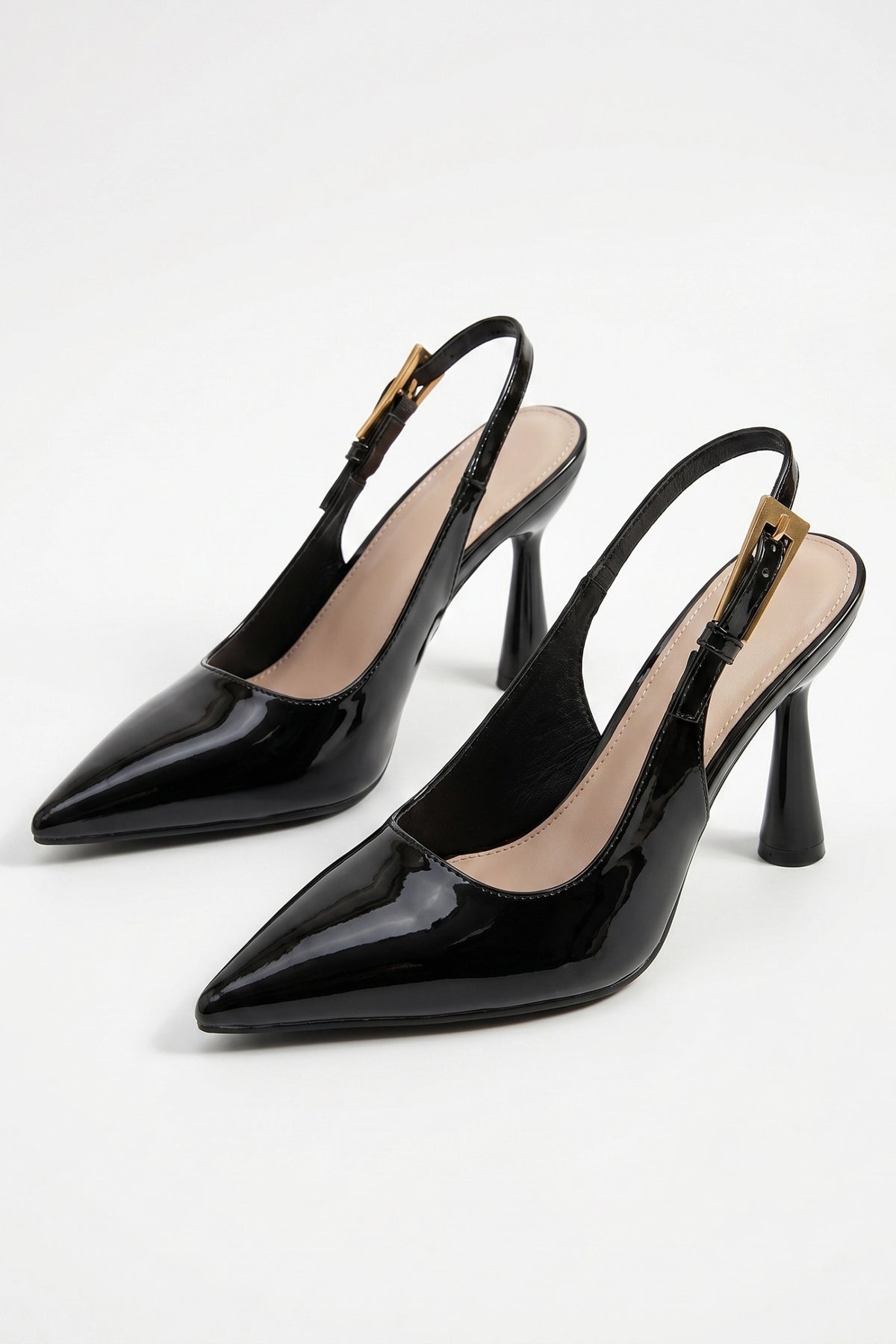 Caurelle | Women’s Black Heels Ankle Strap Formal Party Elegance