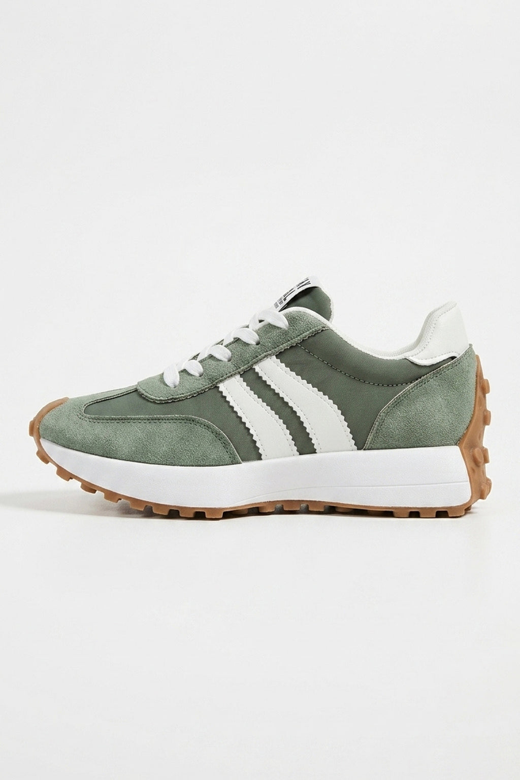 Women’s Casual Platform Retro Suede Trainers
