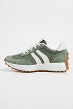 Women’s Casual Platform Retro Suede Trainers