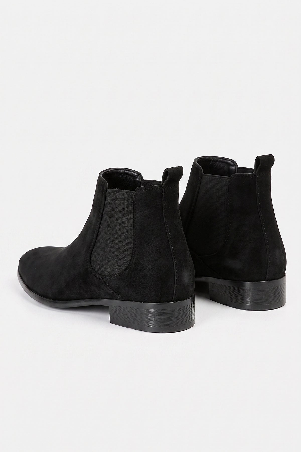 Men's Winter Easy Wear Chelsea Boots with Suede Look
