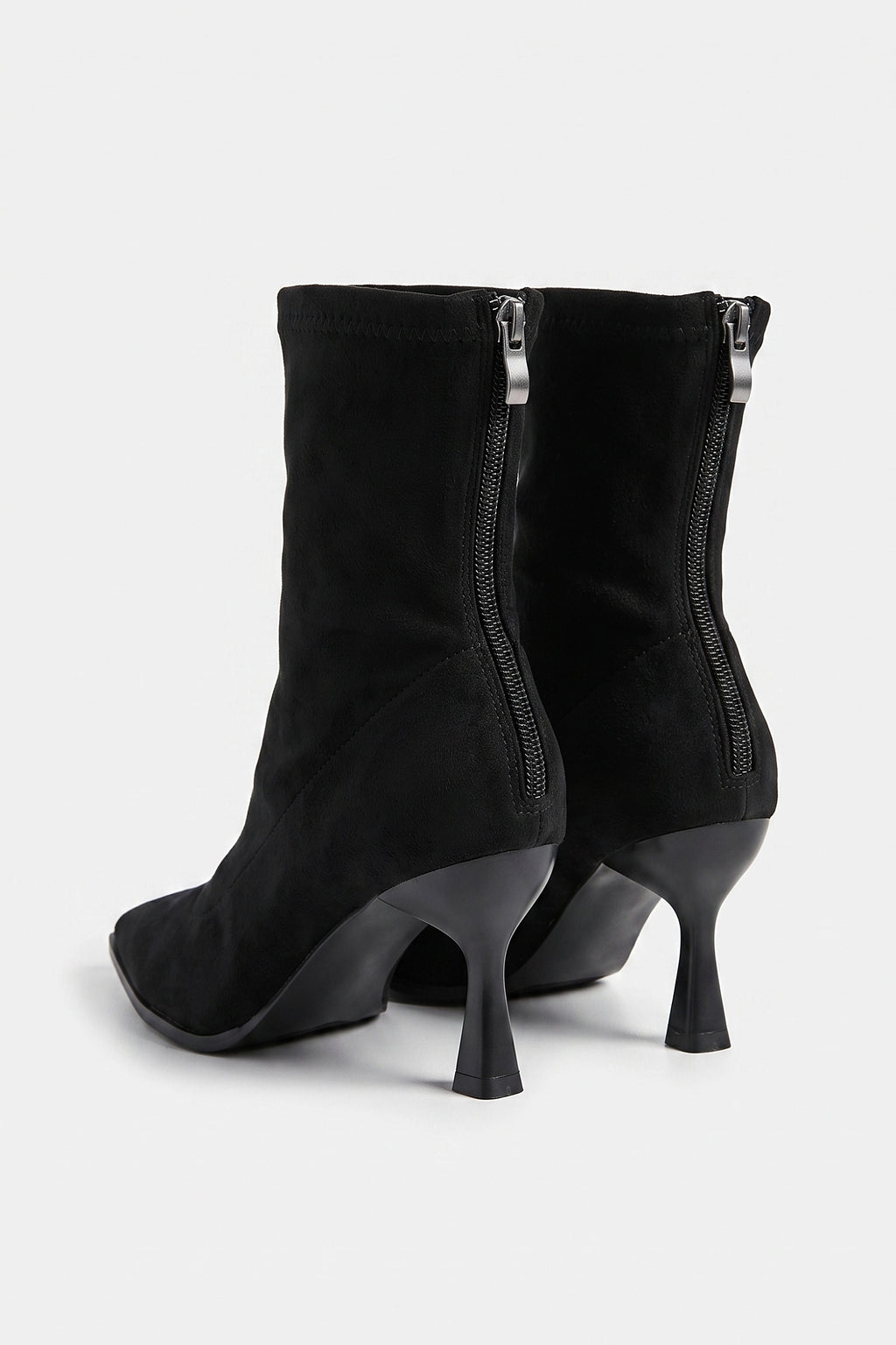 Women's Winter Easy Wear Pointed Toe Stiletto Suede Ankle Boots