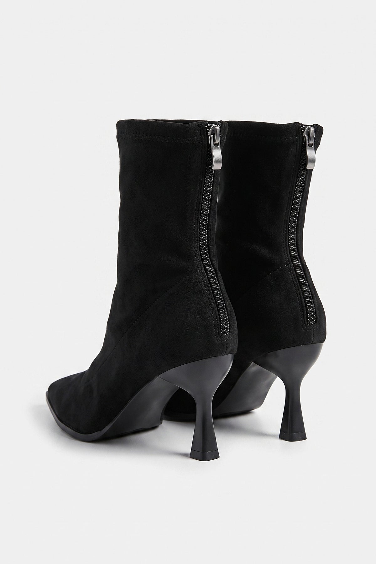 Women's Winter Easy Wear Pointed Toe Stiletto Suede Ankle Boots