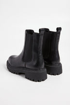 Women's Winter Grip Leather Chelsea Ankle Boots