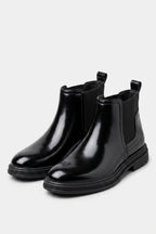 Men’s Easy On Leather Chelsea Boots Rounded Toe