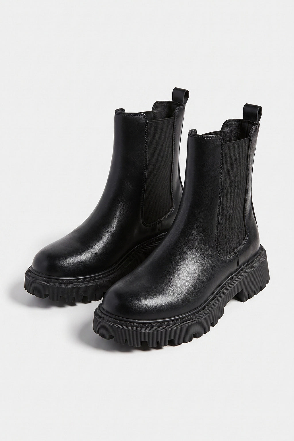 Women's Winter Grip Leather Chelsea Ankle Boots