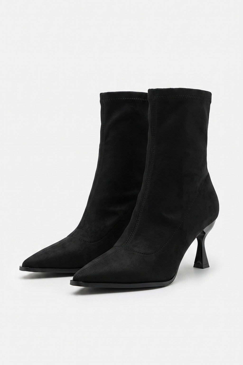 Women's Winter Easy Wear Pointed Toe Stiletto Suede Ankle Boots