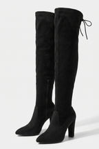 Women's Winter Comfortable Suede Knee High Boots