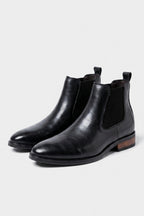 Men’s Winter Easy Wear Chelsea Boots with Polished Finish