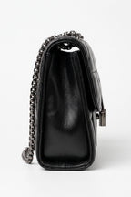 Women's Lightweight Quilted Chain Crossbody Shoulder Bag