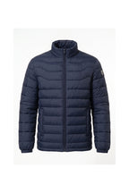 Men’s Winter Warm Stand Collar Puffer Jacket with Zip Pockets