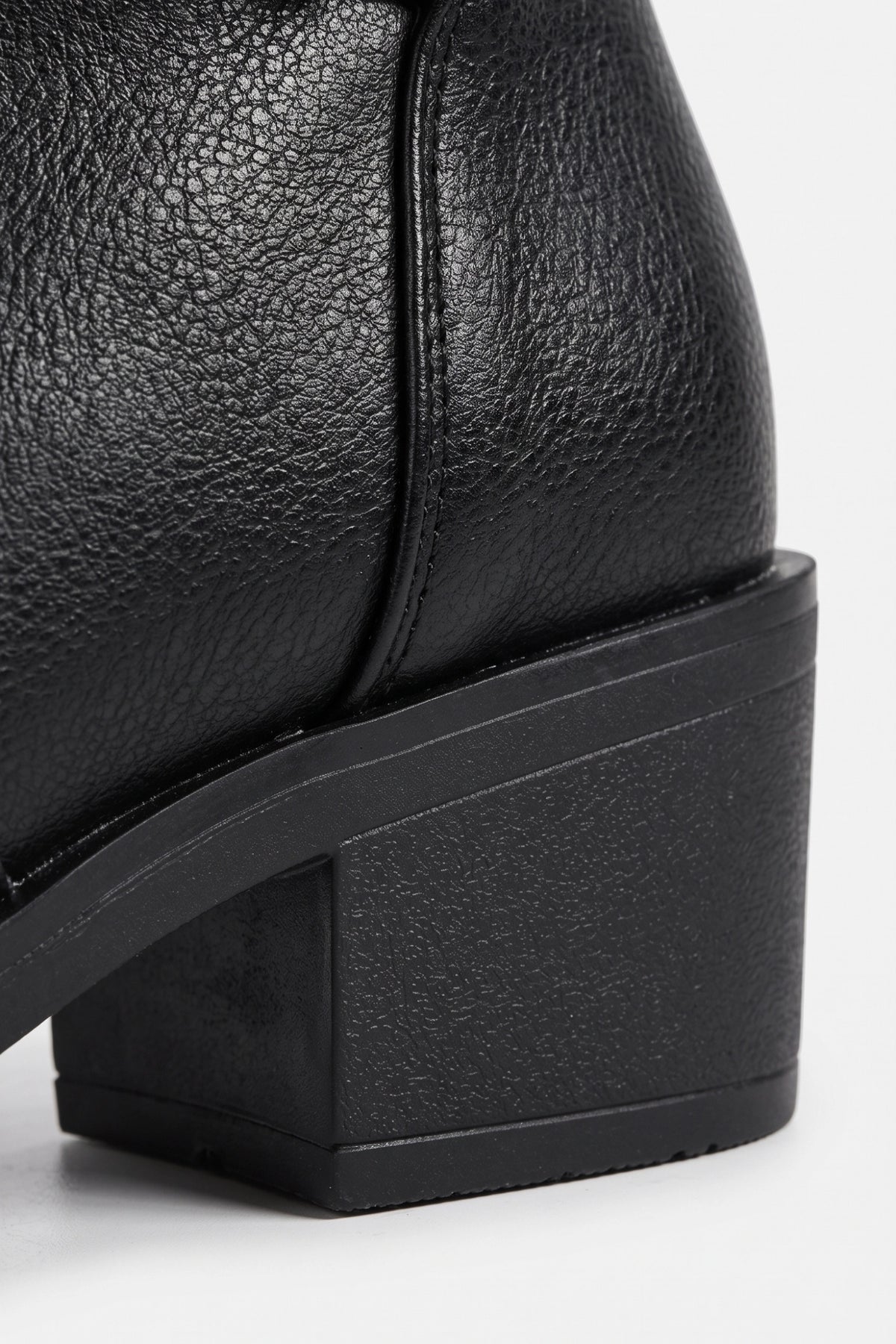 Women’s Winter Knee High Boots with Side Zip and Buckle