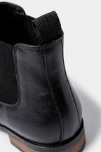 Men’s Winter Easy Wear Chelsea Boots with Polished Finish