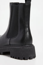 Women's Winter Grip Leather Chelsea Ankle Boots