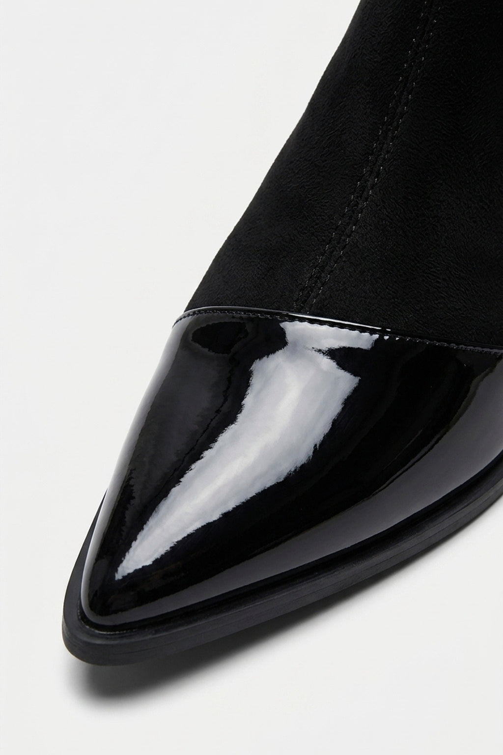 Women’s Winter Pointed Toe Block Heel Ankle Boots
