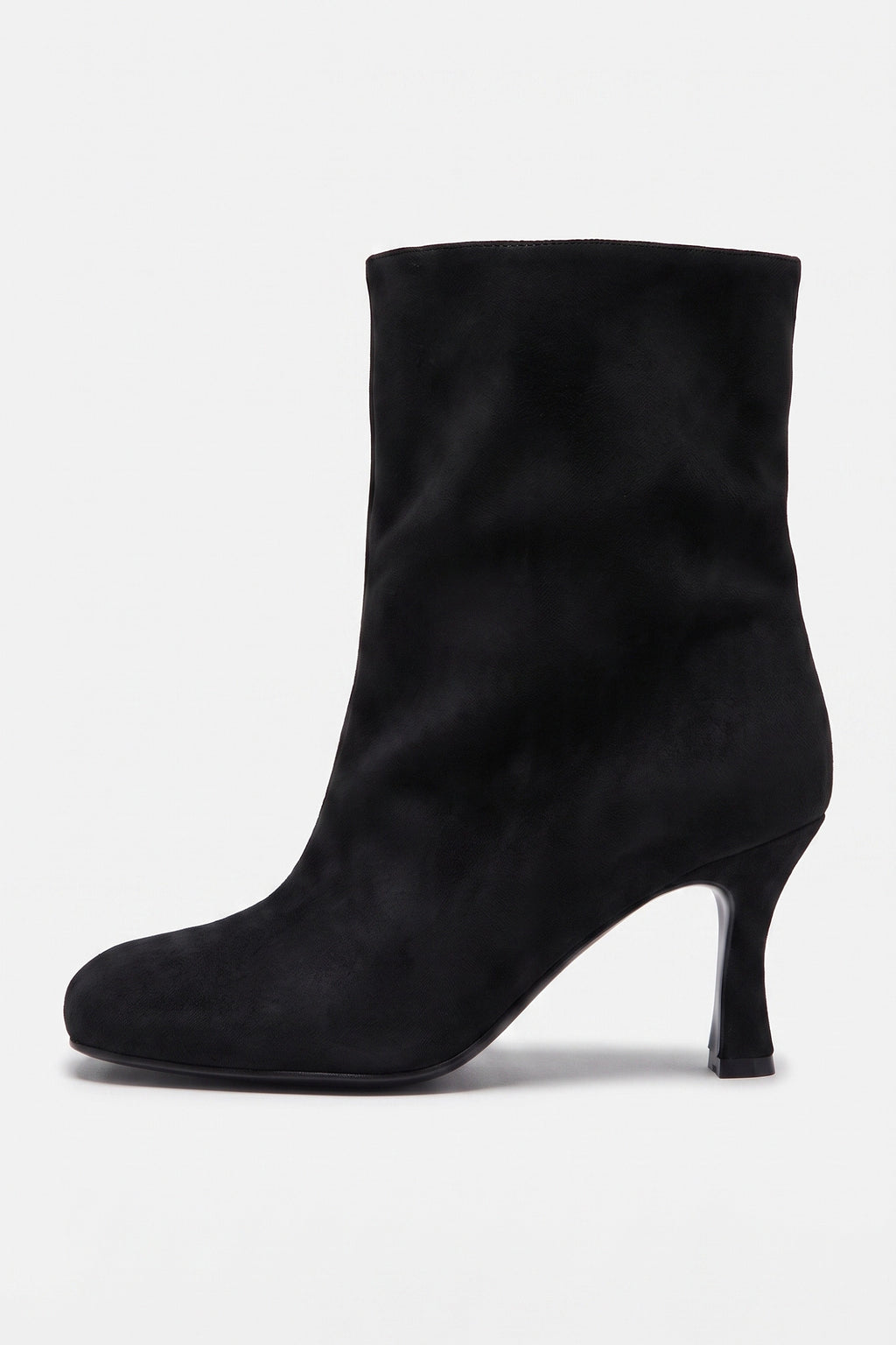 Women's Winter Versatile Slip On Round Toe Suede Ankle Boots