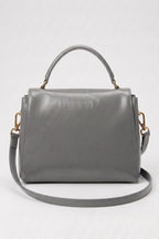 Women's Versatile Genuine Leather Satchel Crossbody Bag with Top Handle
