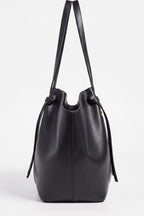 Women's Spacious Leather Shoulder Tote Bag