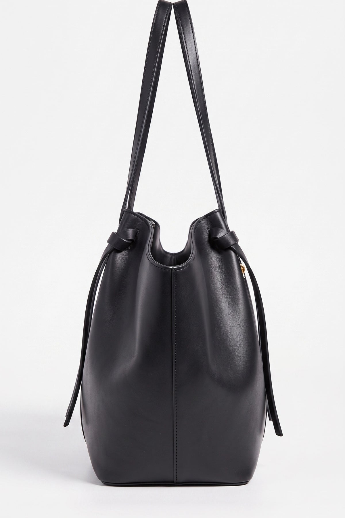 Women's Spacious Leather Shoulder Tote Bag
