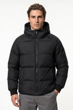 Men’s Winter Warm Hooded Relaxed Fit Puffer Jacket