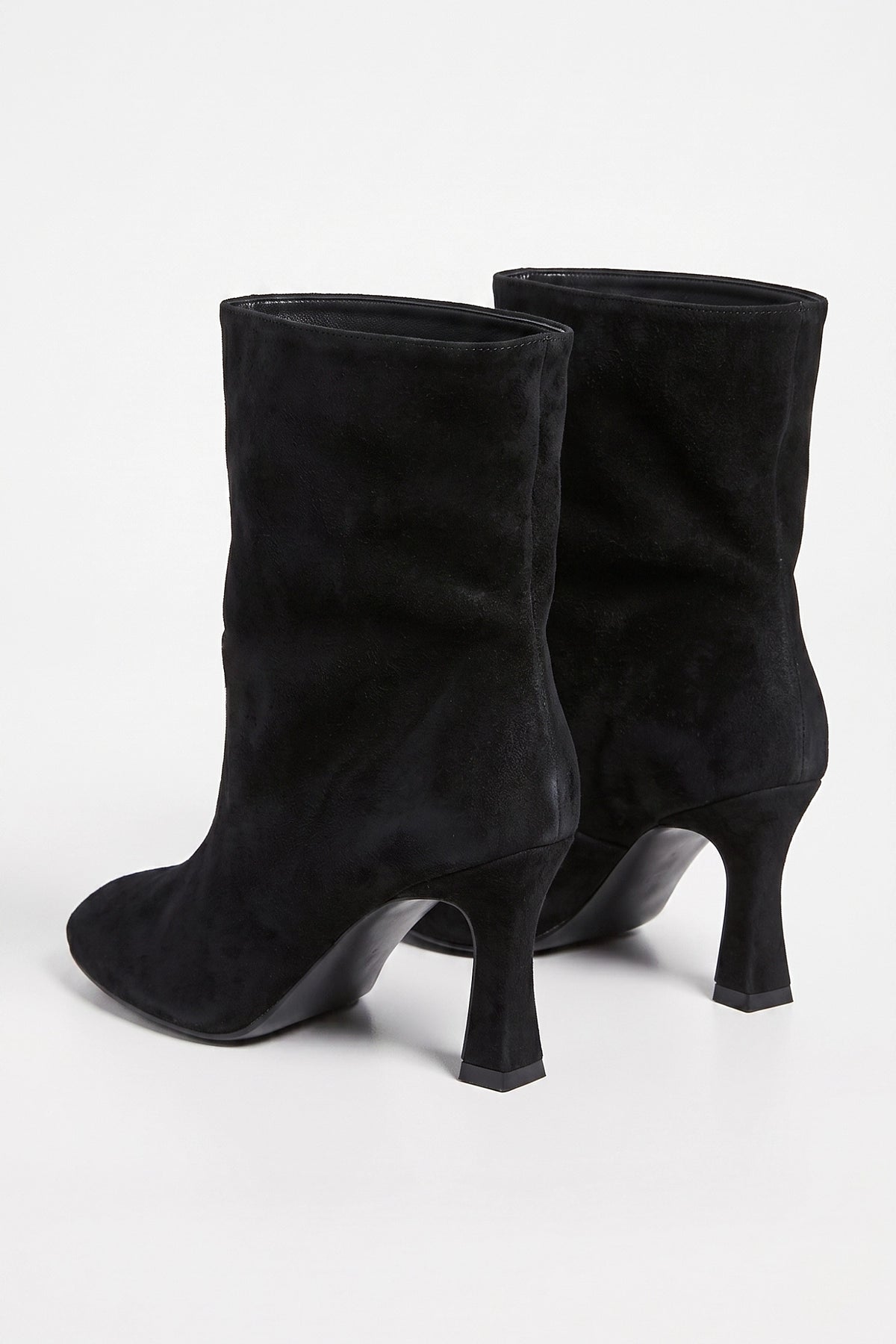 Women's Winter Versatile Slip On Round Toe Suede Ankle Boots