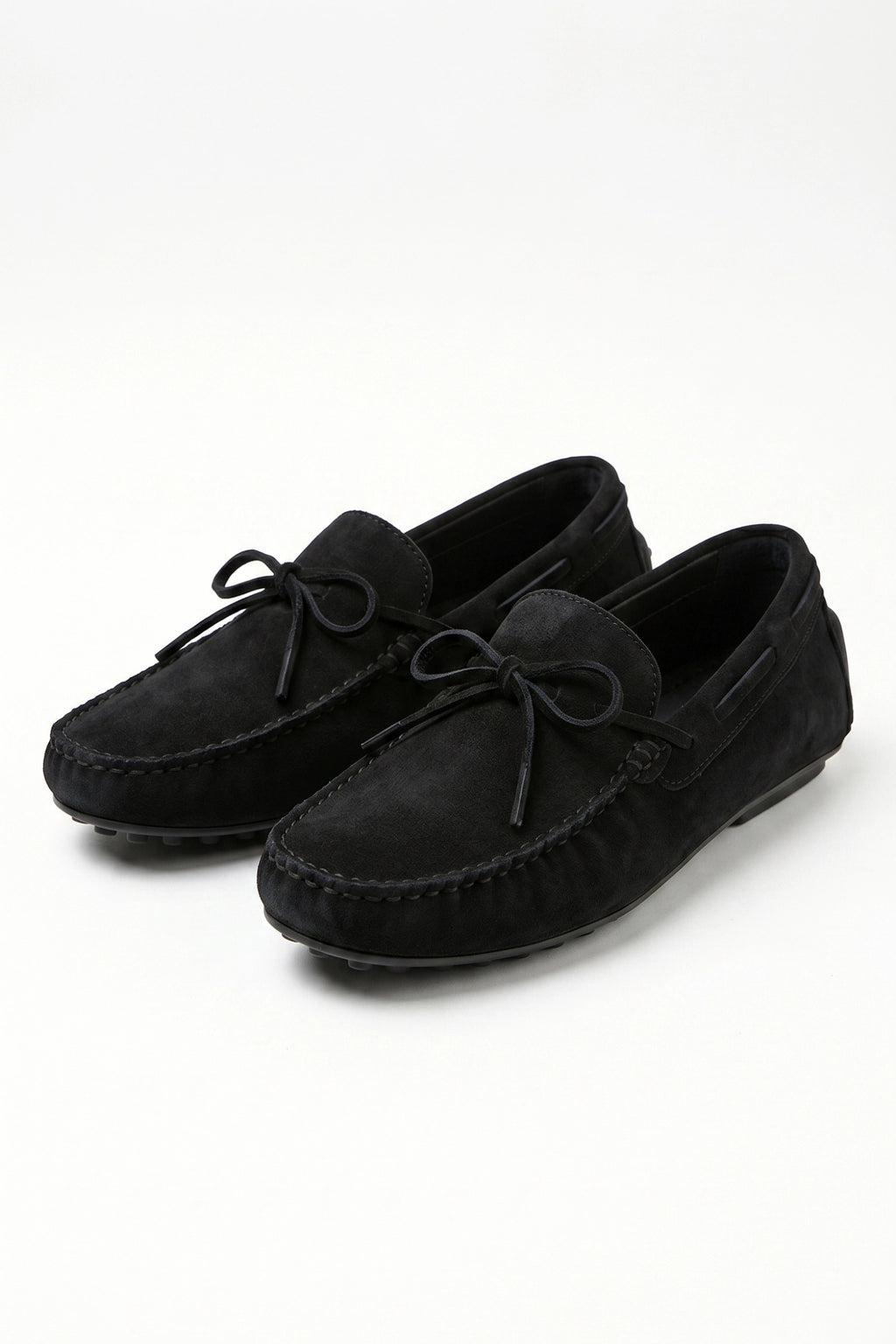 Men's Faux Suede Slip-On Driving Loafers