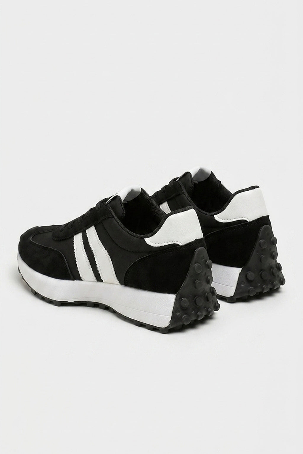 Women’s Casual Platform Retro Suede Trainers