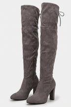 Women's Winter Comfortable Suede Knee High Boots