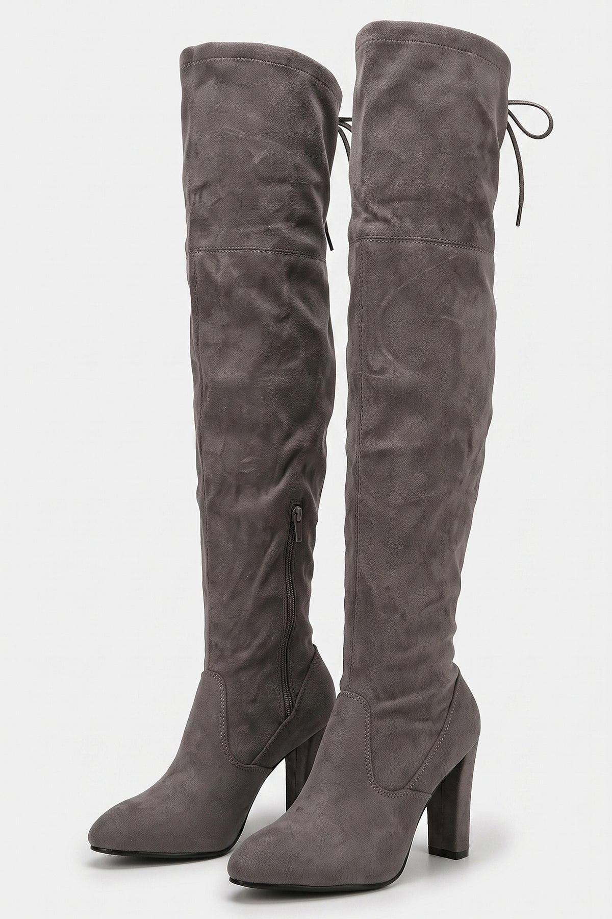 Women's Winter Comfortable Suede Knee High Boots