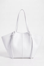 Women's Spacious Leather Shoulder Tote Bag