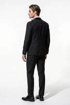 Caurelle | Men’s Slim Fit Three Piece Suit Blazer Vest Pants Set