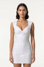 Caurelle | Women’s Sleeveless Mini Dress V Neck Summer Elegance