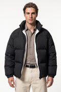 Men's Warm Fleece Lined Puffer Jacket