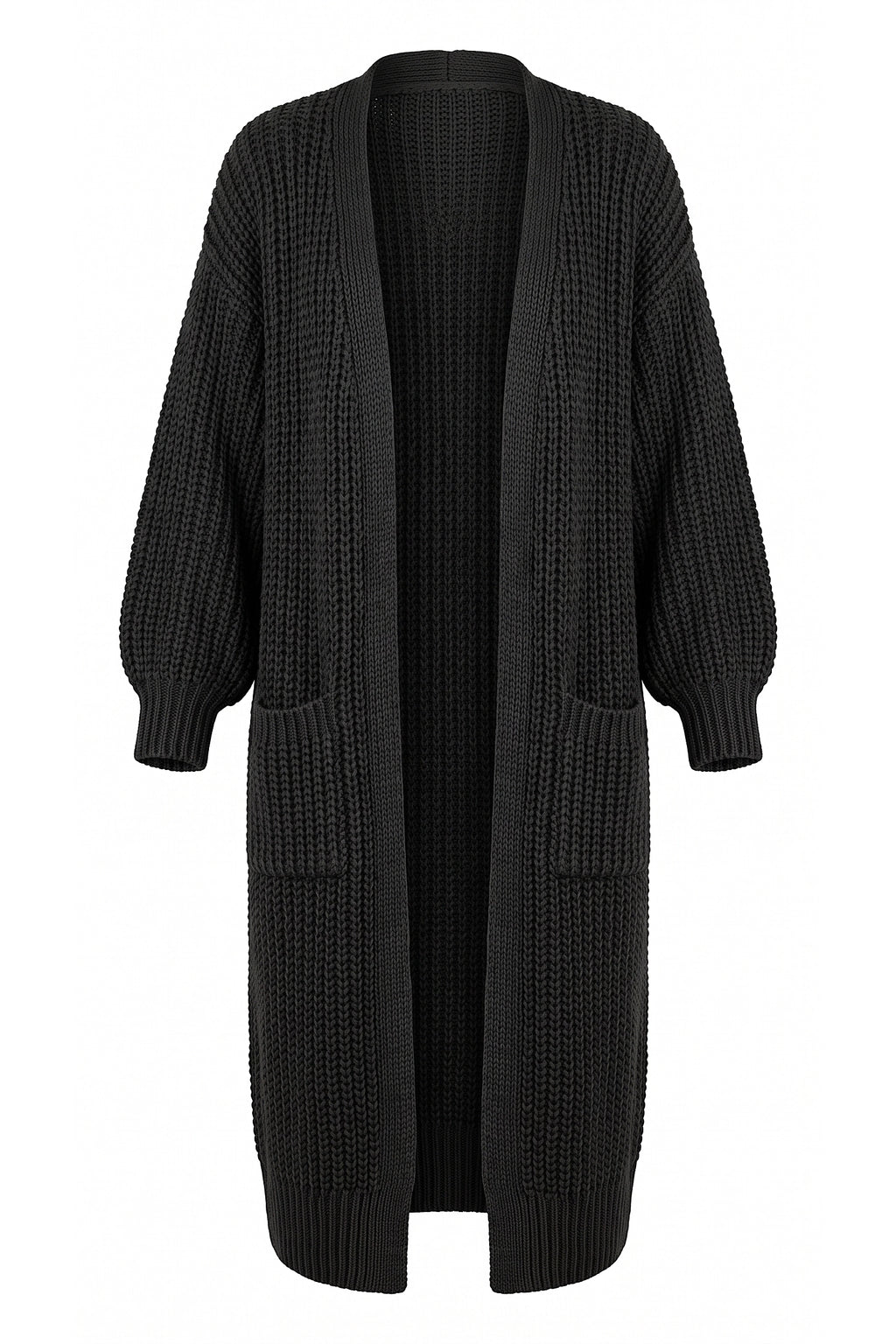 Women's Winter Cosy Chunky Knit Long Cardigan