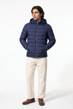 Men's Lightweight Warm Hooded Quilted Puffer Jacket
