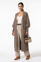 Women's Winter Cosy Chunky Knit Long Cardigan