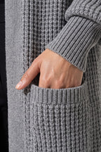 Women's Winter Cosy Chunky Knit Long Cardigan