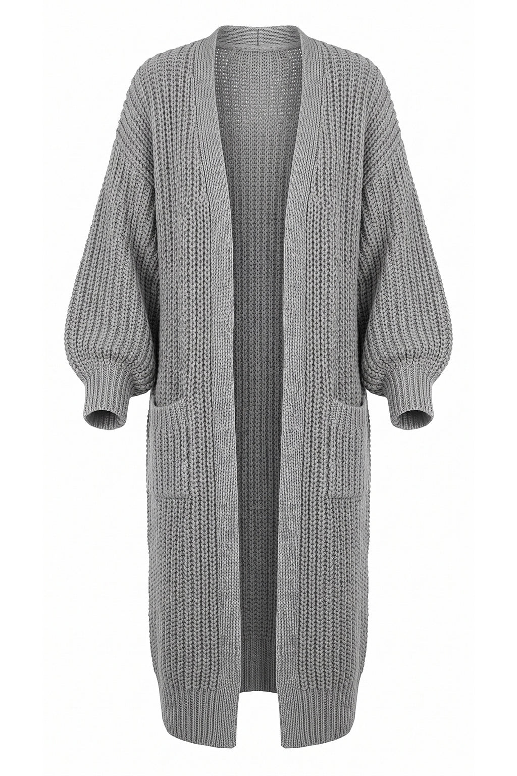 Women's Winter Cosy Chunky Knit Long Cardigan