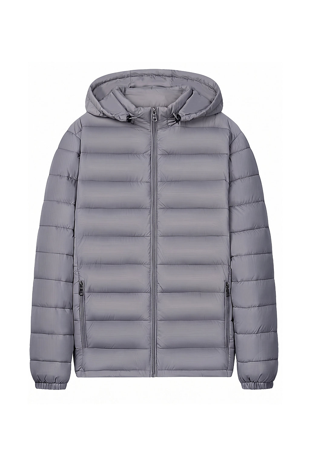 Men's Lightweight Warm Hooded Quilted Puffer Jacket