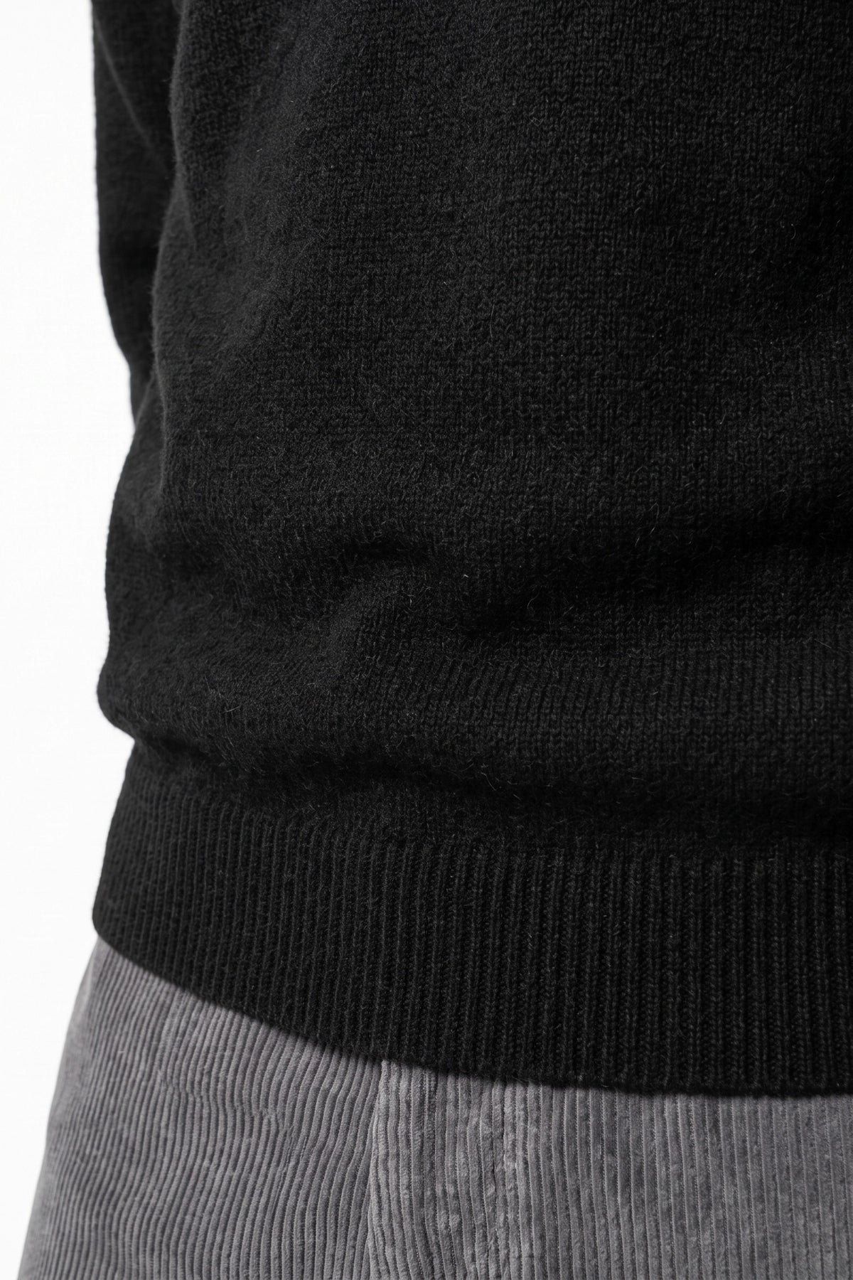 Men’s Winter Comfortable Knitted Polo Jumper with Long Sleeves
