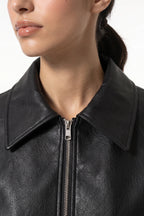 Women's Winter Versatile Oversized Faux Leather Jacket