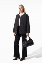 Women’s Winter Lightweight Quilted Jacket with Relaxed Fit